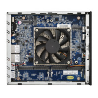 Shuttle Slim AI PC DN11H5 Intel Core Ultra 5 125H, Intel Arc graphics, 2xHDMI, 2x DP, 4x 2.5Gbit LAN, VESA, 24/7 Dauerbetrieb, 1,35 l großer PC, Mini-PC Barebone, Intel SoC, DDR5-SDRAM, PCI Express, 120 W