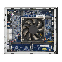 Shuttle Slim AI PC DN11H7 Intel Core Ultra 7 155H, Intel Arc graphics, 2xHDMI, 2x DP, 4x 2.5Gbit LAN, VESA, 24/7 Dauerbetrieb, 1,35 l großer PC, Mini-PC Barebone, Intel SoC, DDR5-SDRAM, PCI Express, 120 W