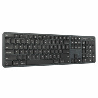 Targus AKB874UK, Volle Größe (100%), Kabelgebunden, USB, QWERTY, Schwarz