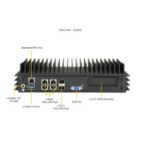 Supermicro SYS-E302-12A-8C, Intel SoC, FCBGA 2106, Intel, Intel Atom®, Intel Atom C Series, C5325