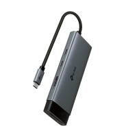 TP-LINK UH7020C, USB 3.2 Gen 1 (3.1 Gen 1) Type-C, HDMI, USB 3.2 Gen 1 (3.1 Gen 1) Type-A, USB 3.2 Gen 1 (3.1 Gen 1) Type-C, MicroSD (TransFlash), SD, 5000 Mbit/s, CE, FCC, RoHS, HDMI, BSMI, 127 mm