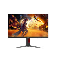 AOC G4 24G4HA, 60,5 cm (23.8"), 1920 x 1080 Pixel, Full HD, LED, 1 ms, Schwarz, Rot