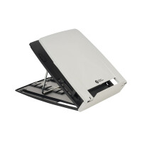 Bakker Ergo-Q 330 Circular, Laptop-Ständer, Schwarz, Grau, Acrylnitril-Butadien-Styrol (ABS), Kunststoff, Stahl, 33,8 cm (13.3"), 43,2 cm (17"), 6 kg