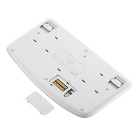 Logitech 920-012299, Volle Größe (100%), Kabellos, RF Wireless + Bluetooth, Membran Key Switch, QWERTY, Weiß