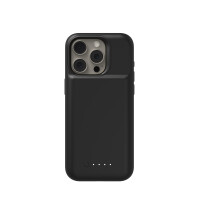 mophie Juice Pack, Cover, Apple, iPhone 15 Pro, 15,5 cm (6.1"), Schwarz