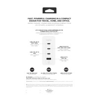 mophie 409909309, Drinnen, AC, Weiß