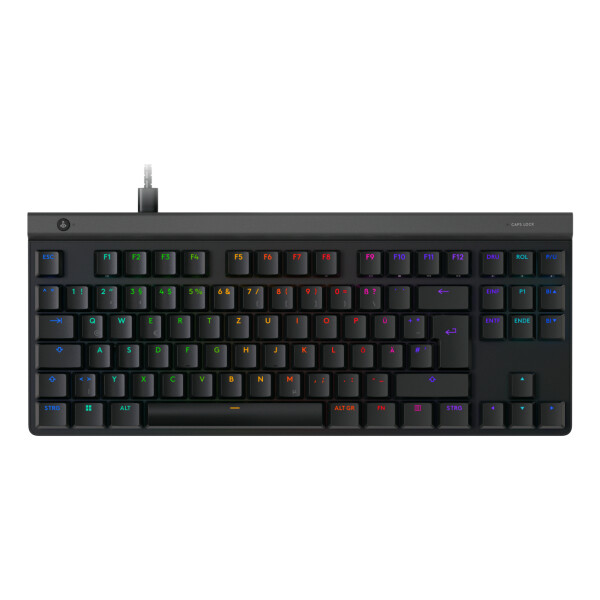 Logitech G G515, Kabelgebunden, USB, Mechanischer Switch, QWERTZ, RGB-LED, Schwarz