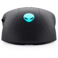 Dell Alienware AW320M, Beidhändig, Optisch, USB Typ-A, 3200 DPI, Schwarz