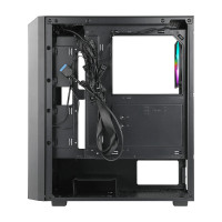 AZZA Fighter, Midi Tower, PC, Schwarz, ATX, ITX, micro...