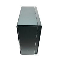 AZZA Cast, Midi Tower, PC, Schwarz, ATX, Aluminium, Stahl, Multi