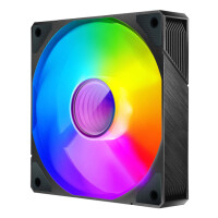 AZZA Pro Fan, Ventilator, 12 cm, 450 RPM, 2200 RPM, Schwarz