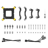 AZZA HEX 240, All-in-One-Flüssigkeitskühler, 12...
