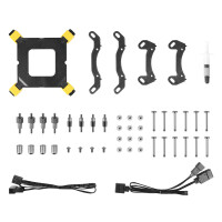 AZZA HEX 360, All-in-One-Flüssigkeitskühler, 12...