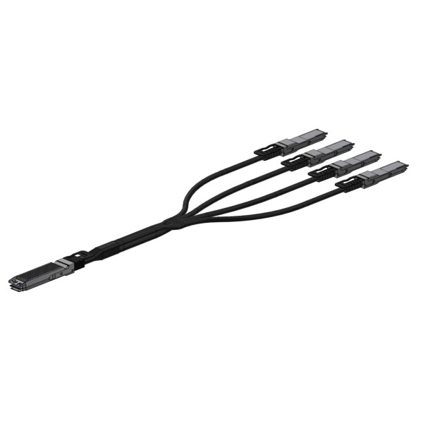 NVIDIA MCP7Y40-N002, 2 m, OSFP, 4xQSFP112