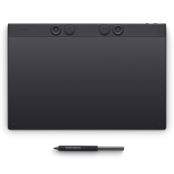 Wacom Intuos Pro Large, Verkabelt & Kabellos, 349 x 195 mm, USB/Bluetooth, 1 cm, Stift, 60°