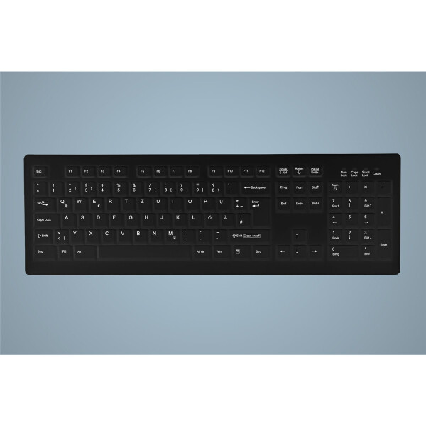 Active Key AK-C8100, Kabelgebunden, USB, Scherenschalter, Schwarz