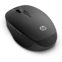HP Dual-Mode-Maus, rechts, Optisch, RF Wireless, 3600 DPI, Schwarz