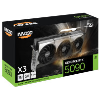 Inno3D GeForce RTX 5090 X3, GeForce RTX 5090, 32 GB, GDDR7, 512 Bit, PCI Express 5.0, 3 Lüfter