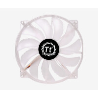 Thermaltake Pure 20 LED, Ventilator, 20 cm, 800 RPM, 28,2 dB, 129,639 cfm, Transparent