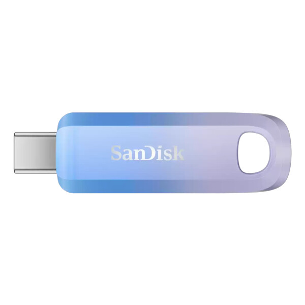 SanDisk Creator, 1 TB, USB Typ-C, 3.2 Gen 1 (3.1 Gen 1), 400 MB/s, Ohne Deckel, Blau, Lila