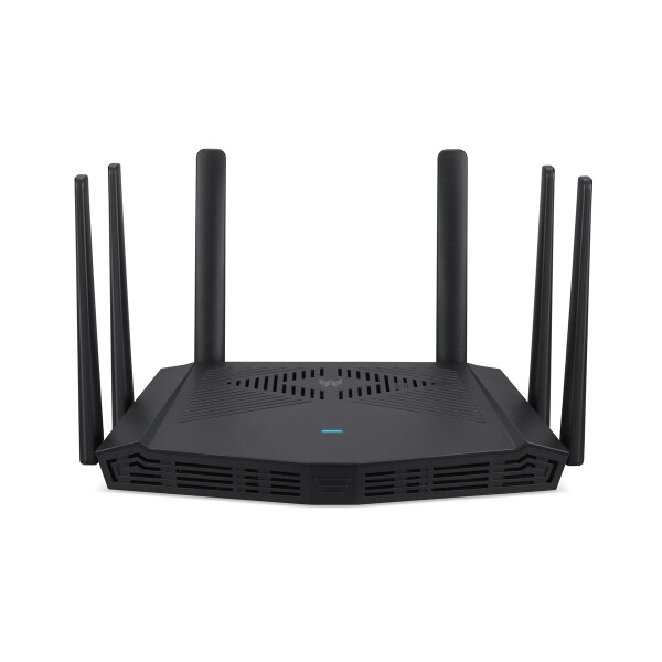 Acer Predator Connect W6x W-Fi 6 Gaming, Wi-Fi 6 (802.11ax), Dual-Band (2,4 GHz/5 GHz), Ethernet/LAN, Tabletop-Router