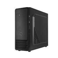 Chieftec UC-03B-OP, Tower, PC, Schwarz, ATX, micro ATX, Mini-ATX, Karbonstahl, Gaming