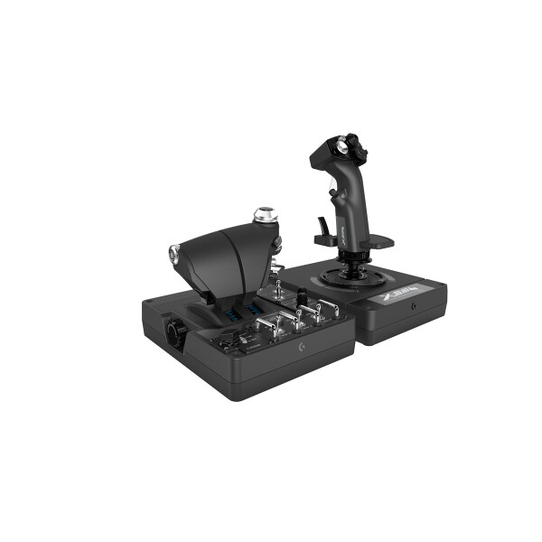 Logitech G 945-000059, Flugsimulation, PC, Analog / Digital, verschiedene, Kabelgebunden, USB 2.0