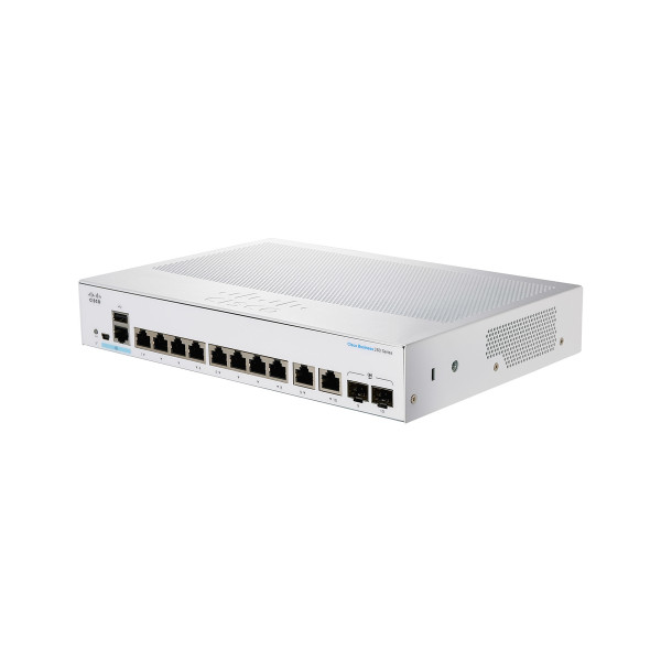 Cisco CBS350, Managed, L3, Gigabit Ethernet (10/100/1000), Power over Ethernet (PoE), Rack-Einbau, Desktop