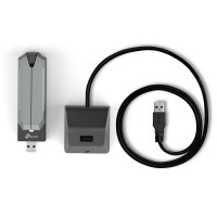 TP-LINK BE6500, Kabellos, USB, WLAN, Wi-Fi 7 (802.11be), 2882 Mbit/s, Grau