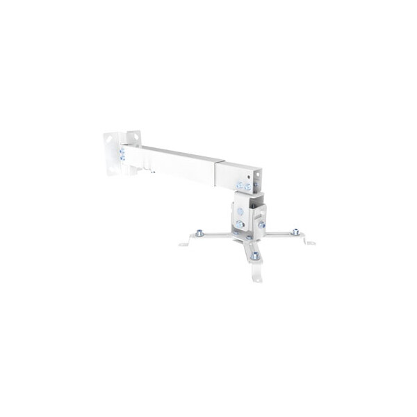 Equip Projektor Decken-/ Wandhalterung, White, Wand, 20 kg, Weiß, Stahl, -8 - 8°, -15 - 15°