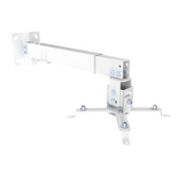 Equip Projektor Decken-/ Wandhalterung, White, Wand, 20...