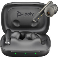 Poly Voyager Free 60 UC Schwarzes Basisladeetui, Ladebehälter, Schwarz
