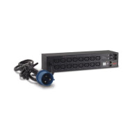 APC Rack PDU, mit Schaltfunktion, 2 HE, 32 A, 230 V, (16)C13, Messgerät, Geändert, 2U, Einphasig, Horizontal, Schwarz, 16 AC-Ausgänge