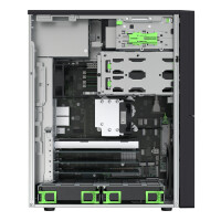 Fujitsu PRIMERGY TX1310 M5, 3,1 GHz, E-2324G, 32 GB, DDR4-SDRAM, 960 GB, Tower