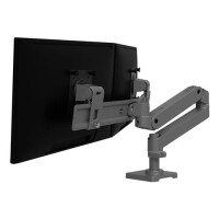 Ergotron LX Pro Series 45-684-293, Klemme, 8,5 kg, 68,6 cm (27"), 100 x 100 mm, Höhenverstellung, Grau