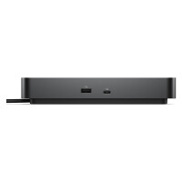 Dell Pro SD25, Kabelgebunden, USB 3.2 Gen 2 (3.1 Gen 2) Type-C, 130 W, 2500 Mbit/s, Schwarz, 6K Ultra HD
