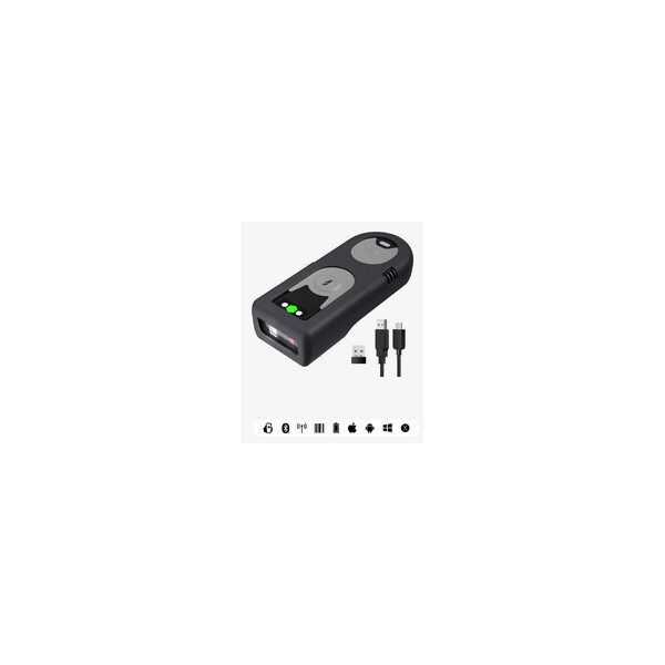 Inateck Barcodescanner 43 gray[BCST-43_gray] - Barcode-Scanner - Bluetooth 5