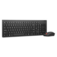 Lenovo 4X31N50745, Volle Größe (100%), Kabellos, RF Wireless, QWERTY, Schwarz, Maus enthalten