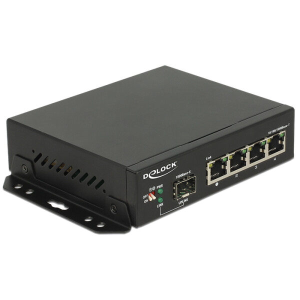 Delock 87704, Gigabit Ethernet (10/100/1000), Wandmontage