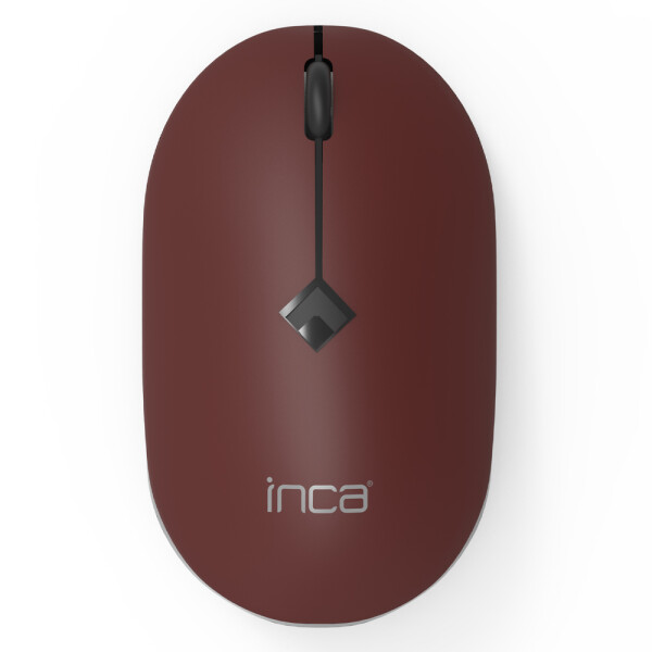 Cian Technology GmbH Inca IWM-231RB, Beidhändig, Optisch, RF Wireless, 1600 DPI, Schwarz, Braun