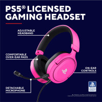 Trust GXT 498P Forta, Kabelgebunden, Gaming, 20 - 20000 Hz, 253 g, Kopfhörer, Pink