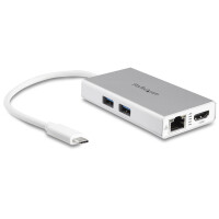 StarTech.com USB-C Multiport Adapter - USB-C Reise...