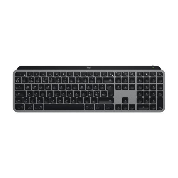 Logitech MX Keys S for Mac, Kabellos, Bluetooth, Grau