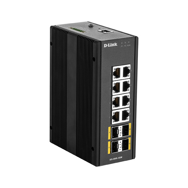 D-Link DIS-300G-12SW, Managed, L2, Gigabit Ethernet (10/100/1000), Vollduplex, Wandmontage
