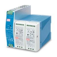 Planet Industrial Din-Rail Power Supply 40W, 24V DC Single Output, -10 ~ 60 degrees C, 40 W, 100-240 V, 50 - 60 Hz, 1.1 A, Überspannung, Überlastschutz, Kurzschluß, Ul508, TUV EN60950-1