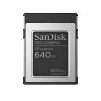 SanDisk PRO-CINEMA CFexpress, 640 GB, CFexpress, 1700...
