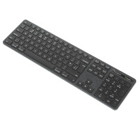 Targus AKB873UK, Volle Größe (100%), Kabellos, RF Wireless + Bluetooth, QWERTY, Schwarz