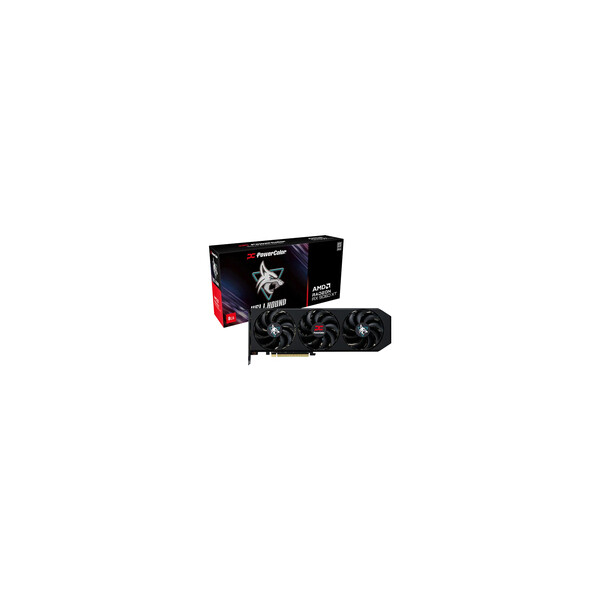PowerColor RX 9060XT Hellhound OC retail - 8.192 MB