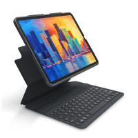 ZAGG Pro Keys, Schweiz, Apple, Apple iPad Pro (3rd, 4th and 5th gen.), Schwarz, 32,8 cm (12.9 Zoll), Schockresistent, Staubresistent, Kratzresistent