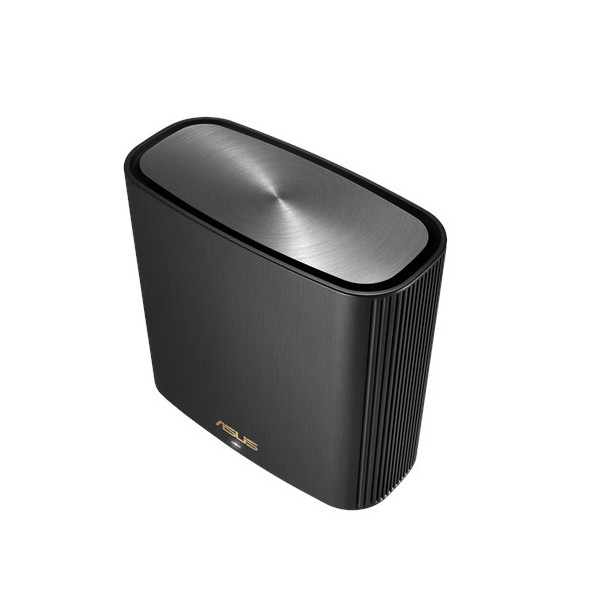 ASUS 90IG0590-MO3G60, Wi-Fi 6 (802.11ax), Tri-Band (2,4 GHz / 5 GHz / 5 GHz), Eingebauter Ethernet-Anschluss, Schwarz, Tabletop-Router